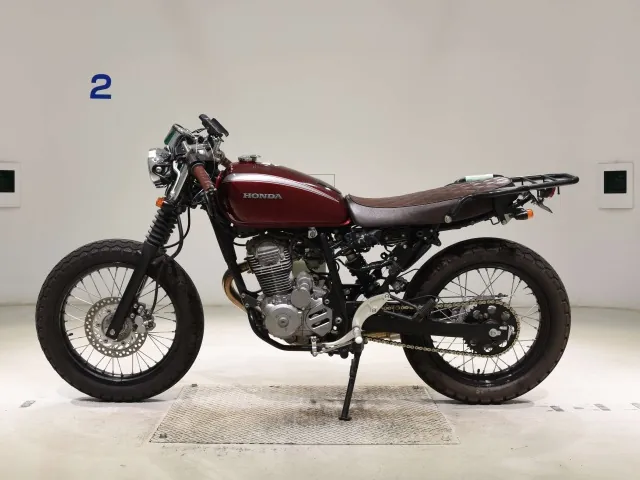 Honda CB223S, красный, фото 2
