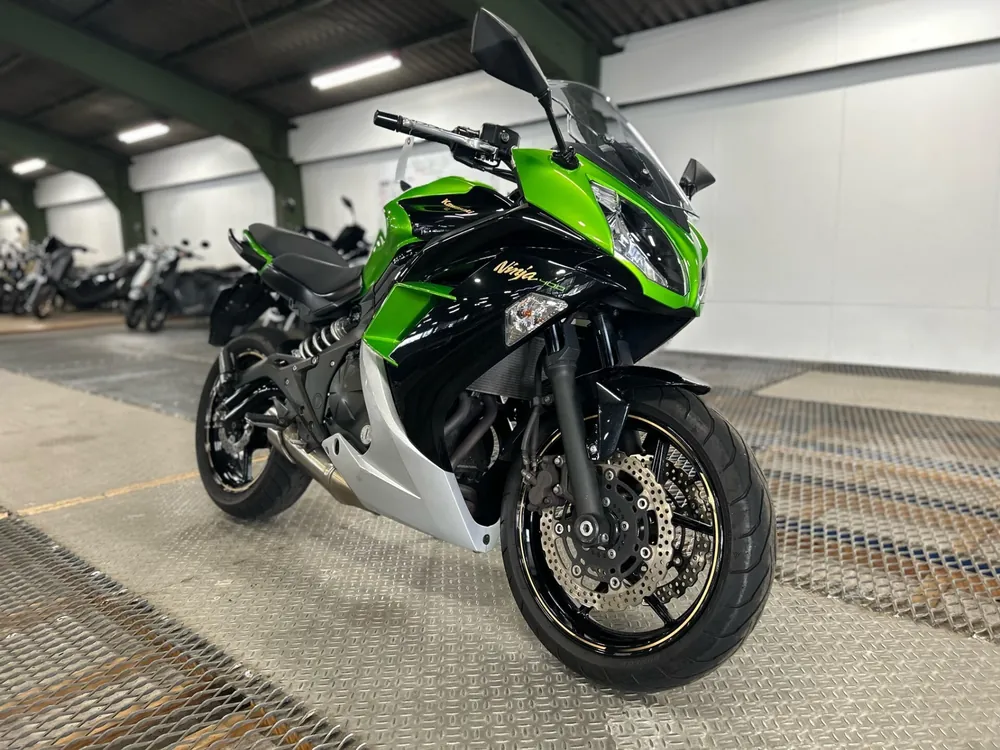 Kawasaki Ninja 400 2014, зелёный, фото 2