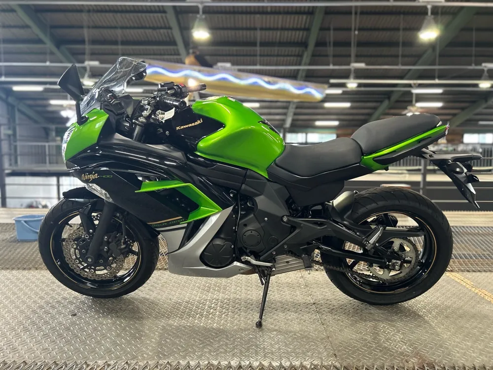 Kawasaki Ninja 400 2014, зелёный, фото 5