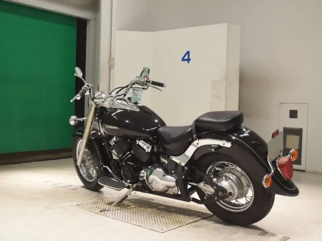 Yamaha Drag Star 400 Classic 2001, чёрный, фото 6