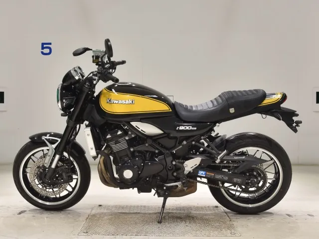 Kawasaki Z900RS 2023, black | yellow, фото 2