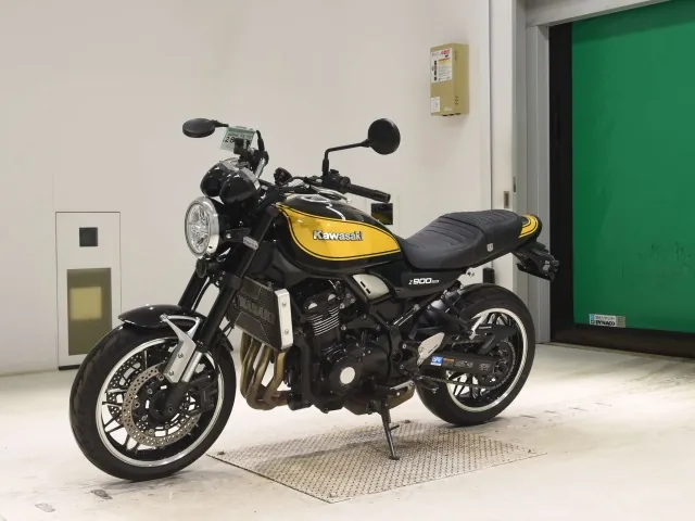 Kawasaki Z900RS 2023, black | yellow, фото 4