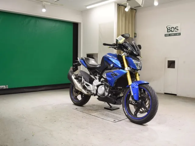 BMW G310R 2017, blue | silver, фото 3