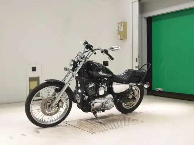 Harley-Davidson XL1200C 2005, чёрный, фото 4