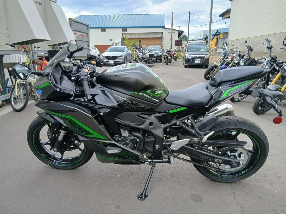 Kawasaki ZX-25R, mat gray, фото 2