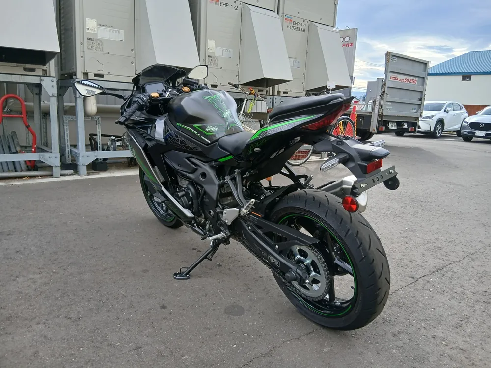 Kawasaki ZX-25R, mat gray, фото 5