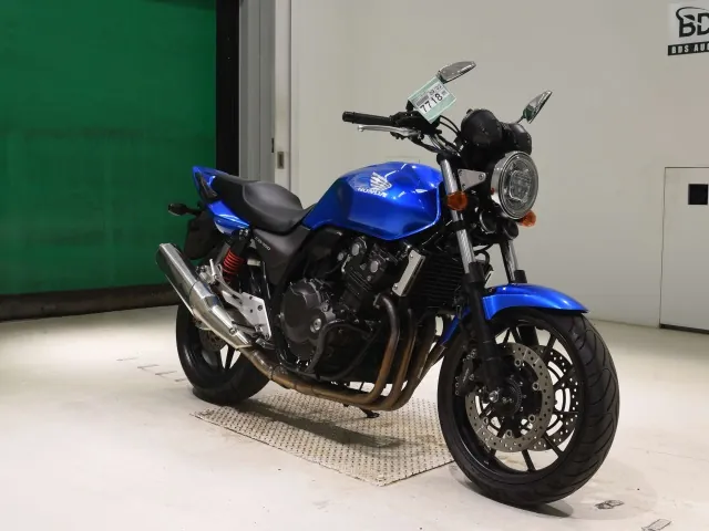 Honda CB400SB, синий, фото 3