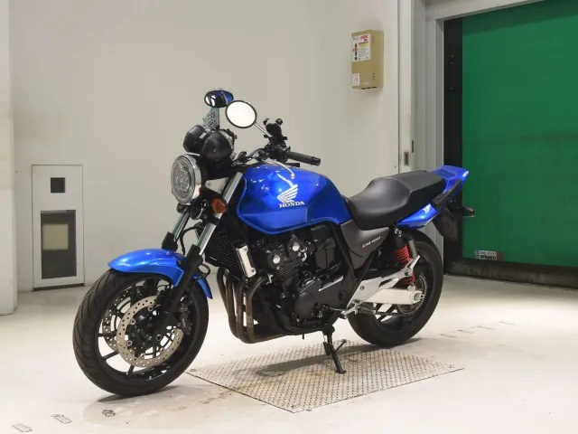 Honda CB400SB, синий, фото 4