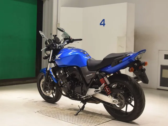 Honda CB400SB, синий, фото 6