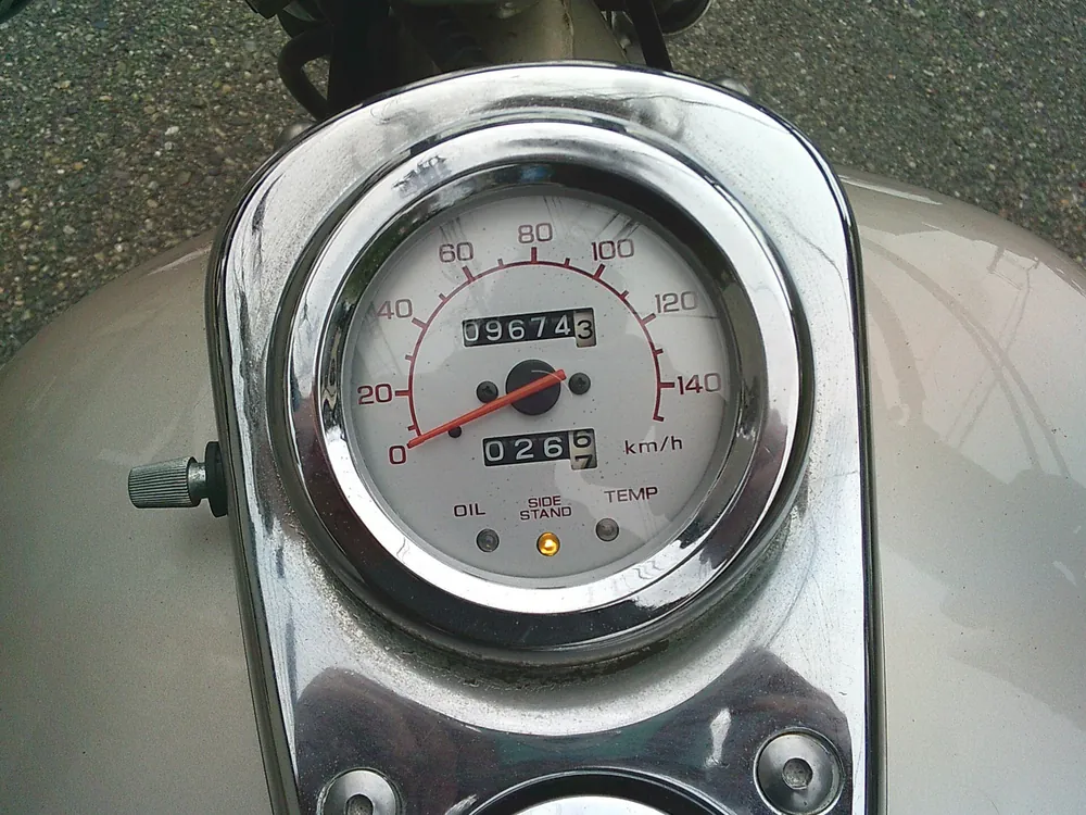 Honda V-Twin Magna 250, золотистый, фото 7