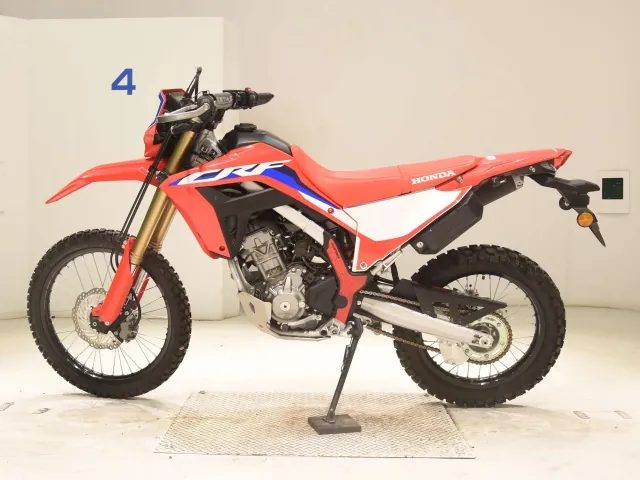 Honda CRF250 Rally, красный, чёрный, фото 2