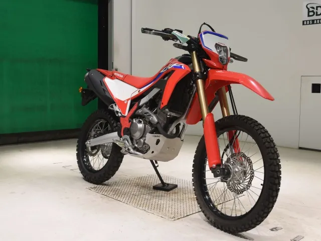 Honda CRF250 Rally, красный, чёрный, фото 3
