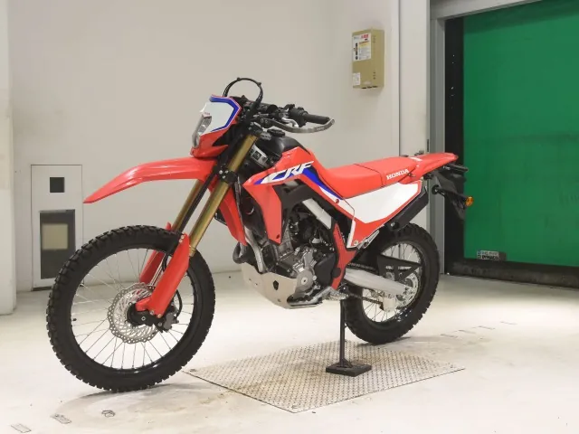 Honda CRF250 Rally, красный, чёрный, фото 4