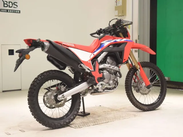Honda CRF250 Rally, красный, чёрный, фото 5