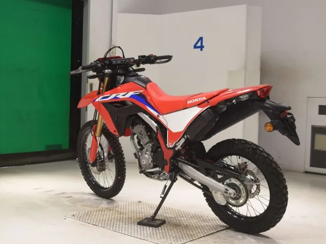 Honda CRF250 Rally, красный, чёрный, фото 6