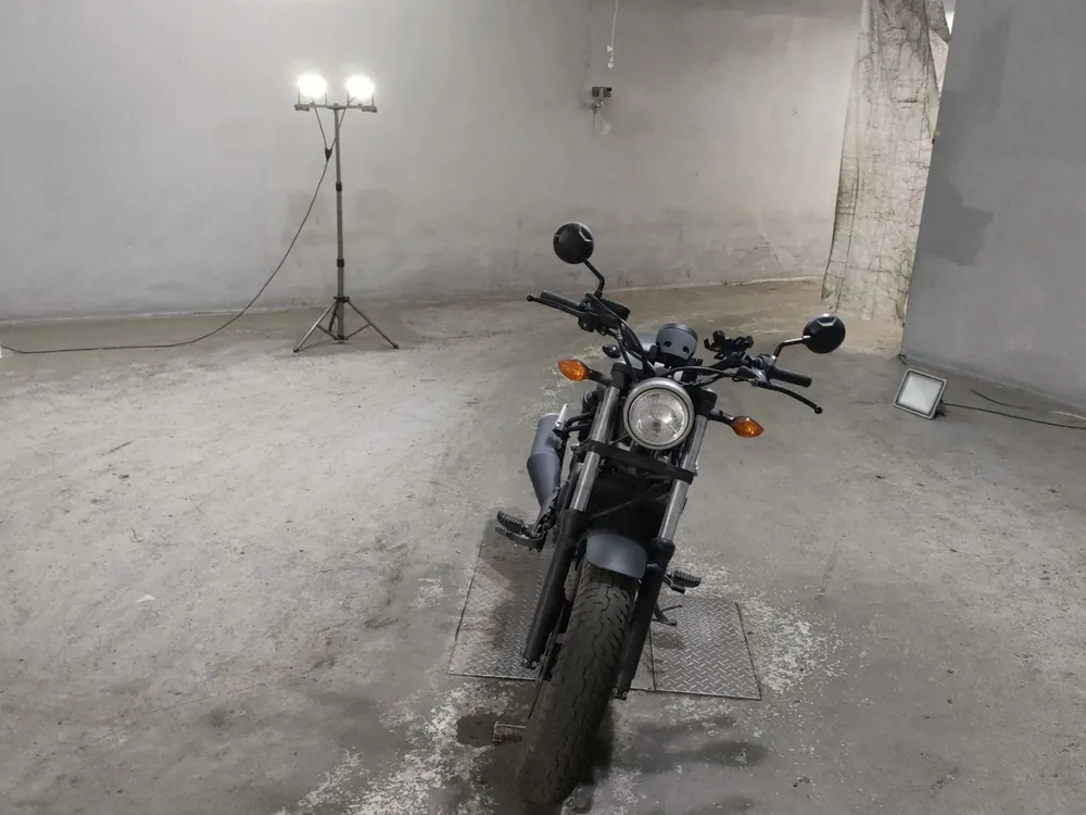 Honda Rebel 250, серый, фото 3