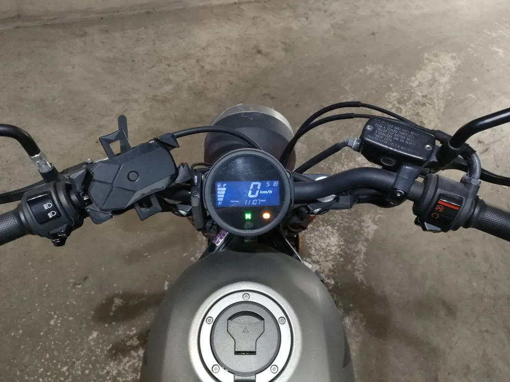 Honda Rebel 250, серый, фото 5
