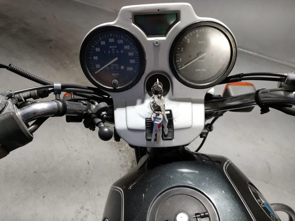 BMW R100R 1992, чёрный, фото 5