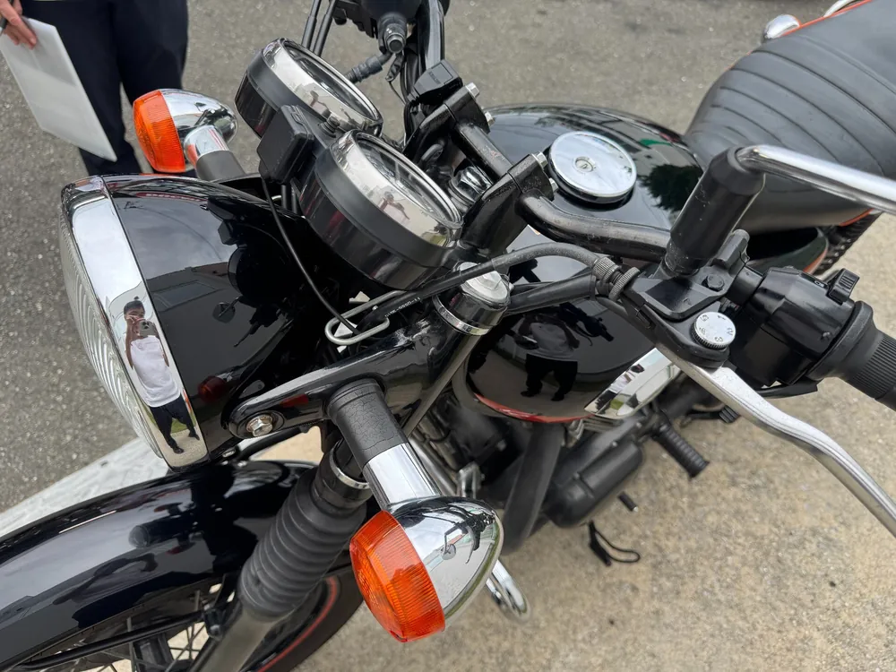 Kawasaki W800 2013, чёрный, фото 7