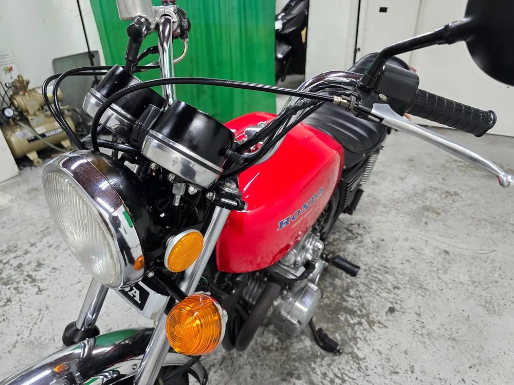Honda CB400 2016, красный, фото 12