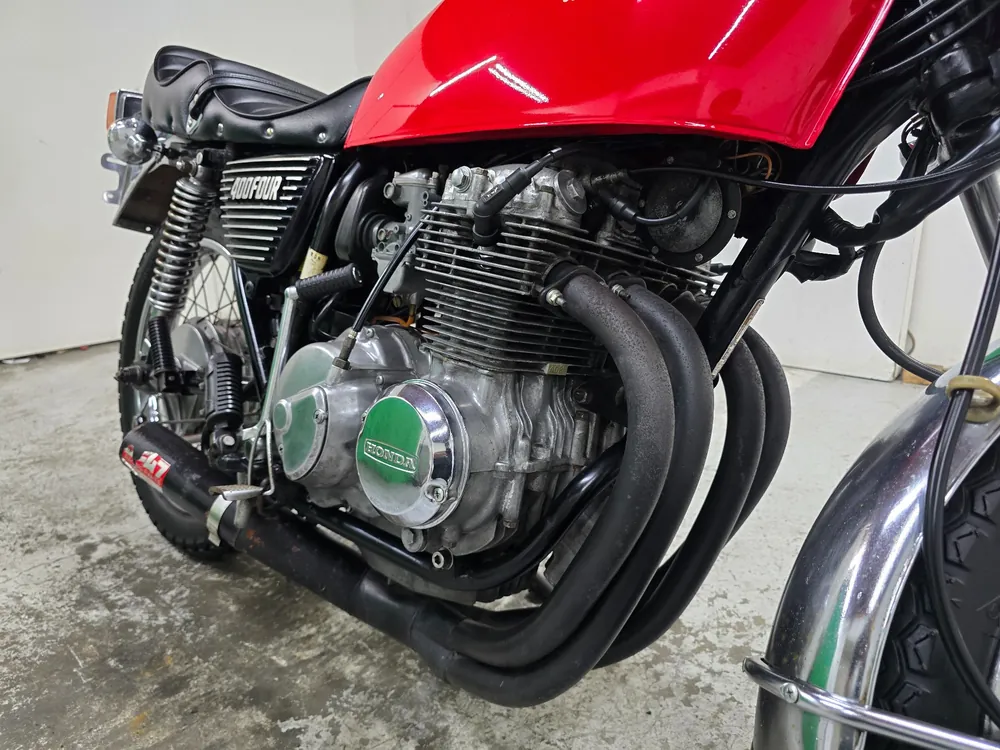Honda CB400 2016, красный, фото 14