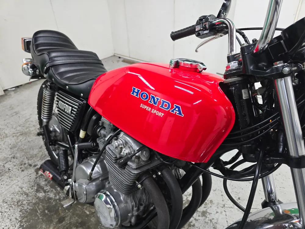 Honda CB400 2016, красный, фото 15