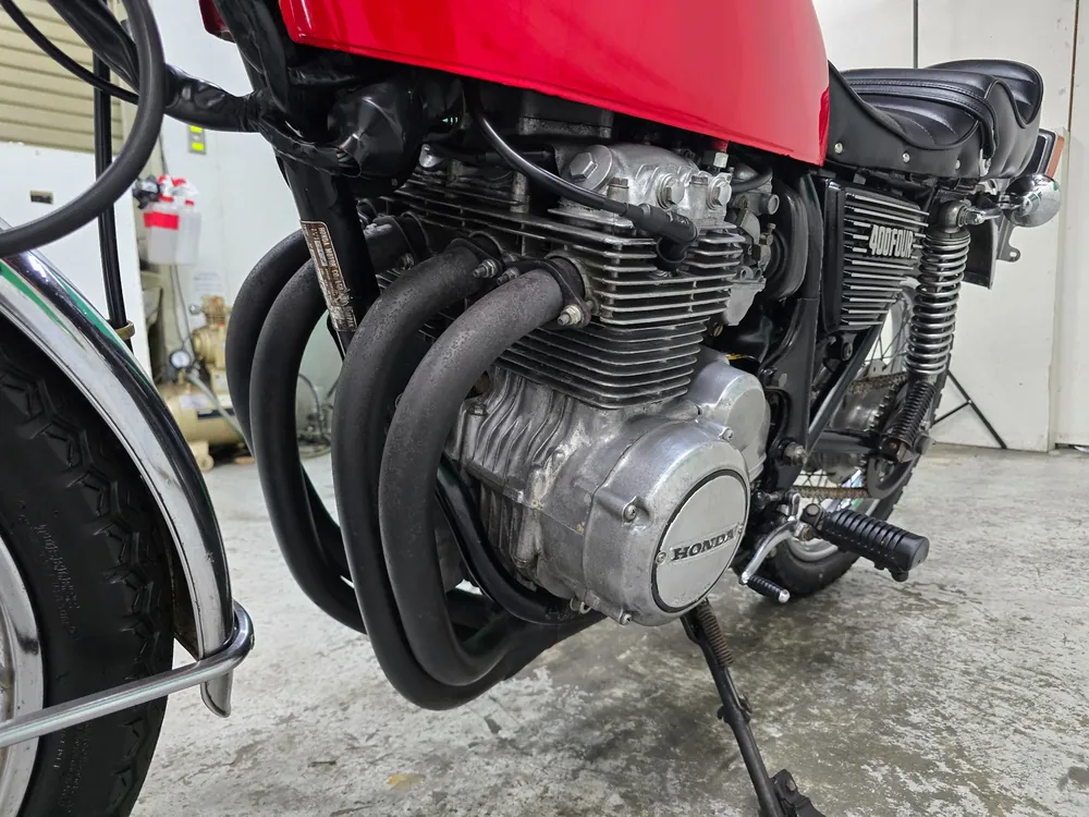 Honda CB400 2016, красный, фото 17