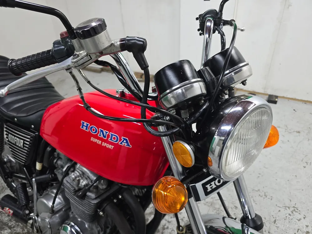 Honda CB400 2016, красный, фото 7