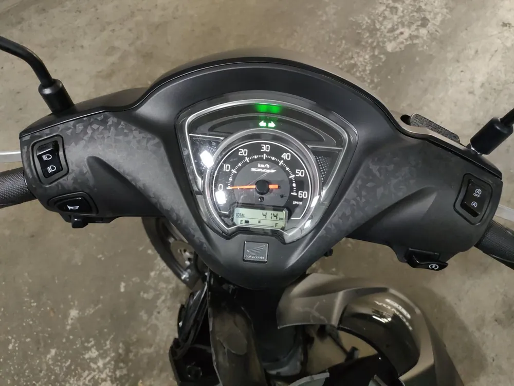 Honda Dio110Lite, чёрный, фото 5