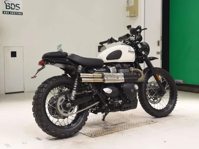 Triumph Street Scrambler 2019, белый, фото 5