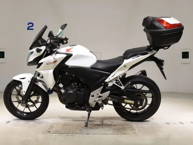 Honda CB400X ABS 2014, белый, фото 2