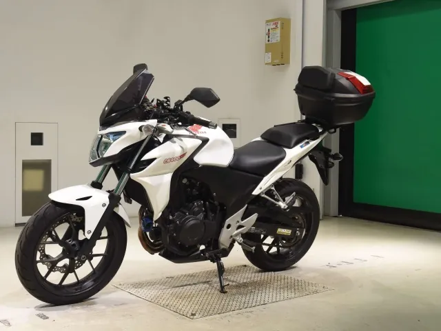 Honda CB400X ABS 2014, белый, фото 4