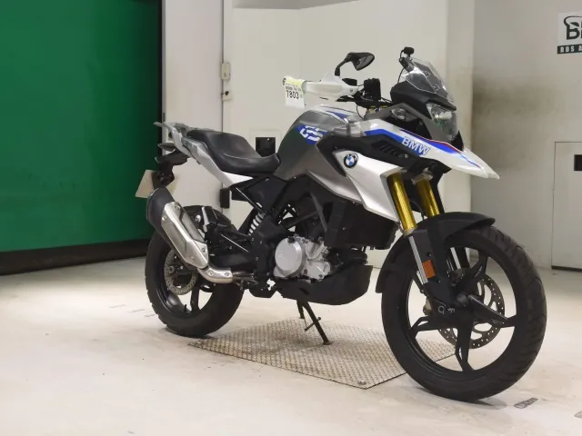 BMW G310Gs 2017, белый, синий, фото 3
