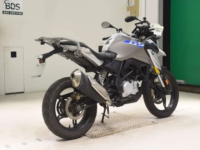 BMW G310Gs 2017, белый, синий, фото 5