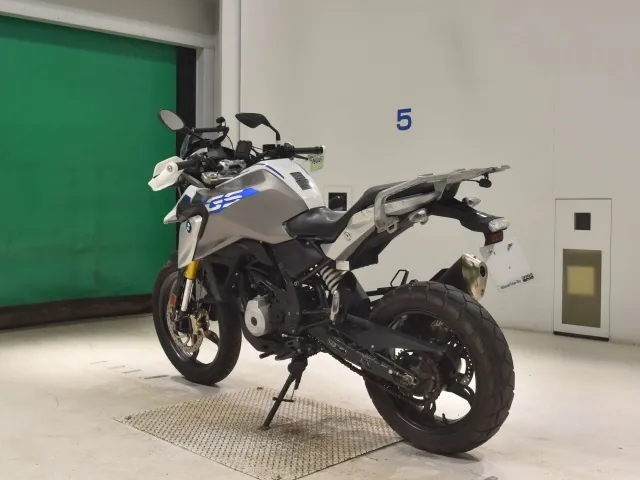 BMW G310Gs 2017, белый, синий, фото 6