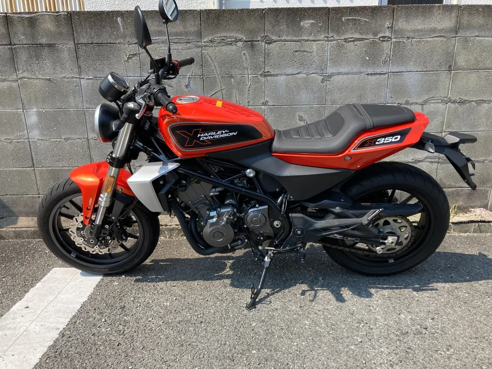 Harley-Davidson X350 2023, оранжевый, фото 2