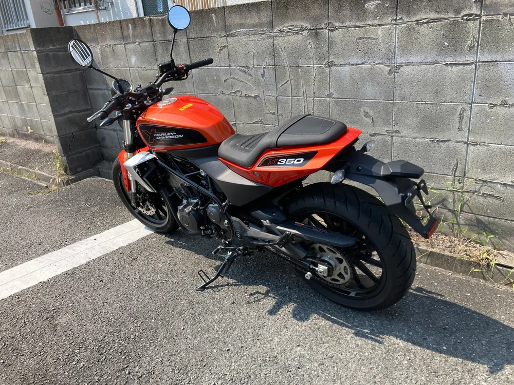 Harley-Davidson X350 2023, оранжевый, фото 5