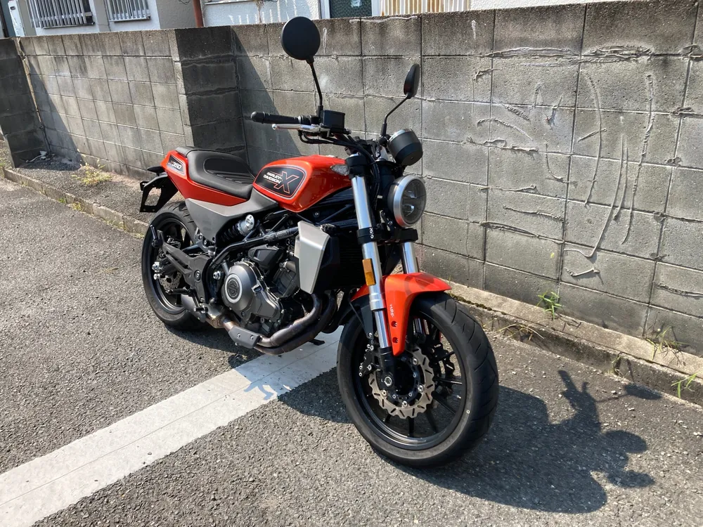 Harley-Davidson X350 2023, оранжевый, фото 6