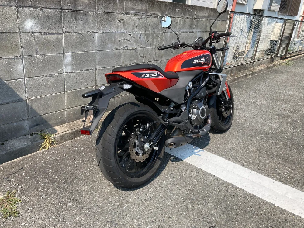 Harley-Davidson X350 2023, оранжевый, фото 7