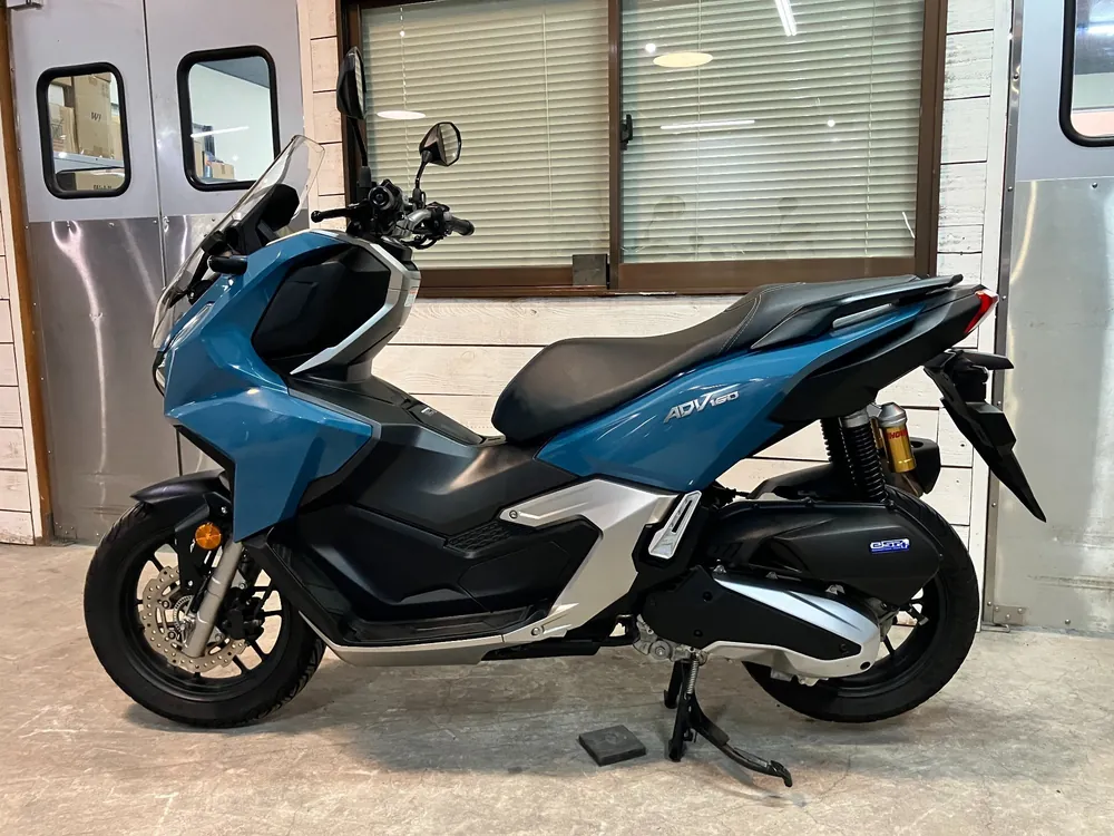 Honda ADV160, синий, фото 2
