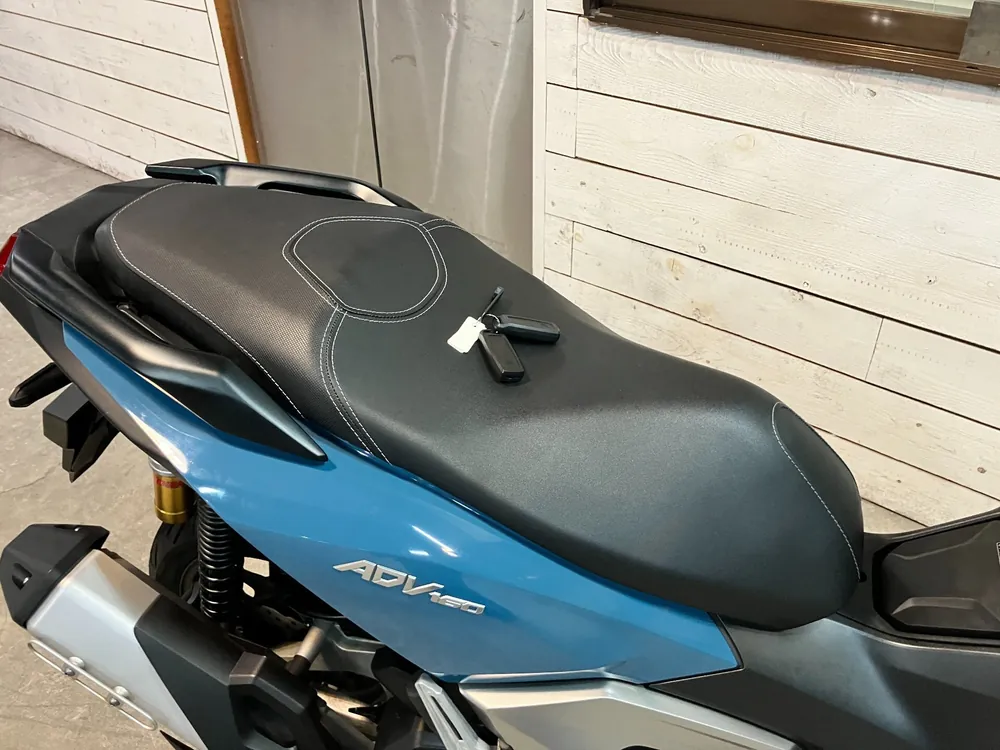 Honda ADV160, синий, фото 4