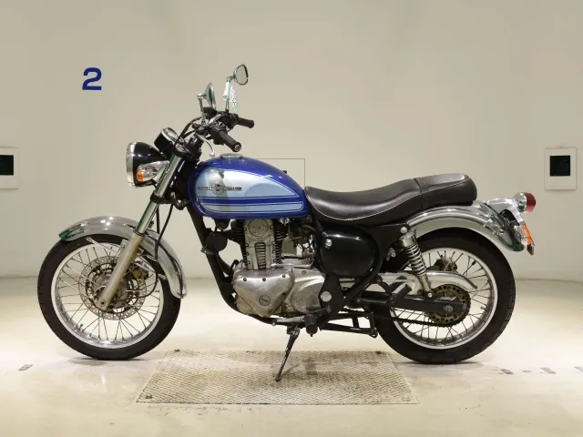 Kawasaki Estrella, синий, фото 2