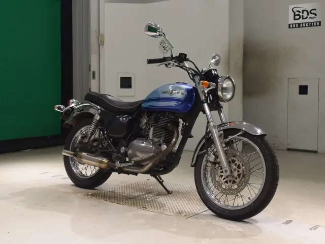Kawasaki Estrella, синий, фото 3