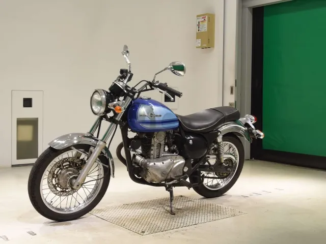 Kawasaki Estrella, синий, фото 4