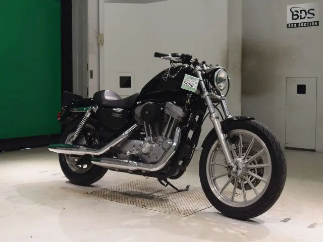Harley-Davidson XL883 2008, чёрный, фото 3