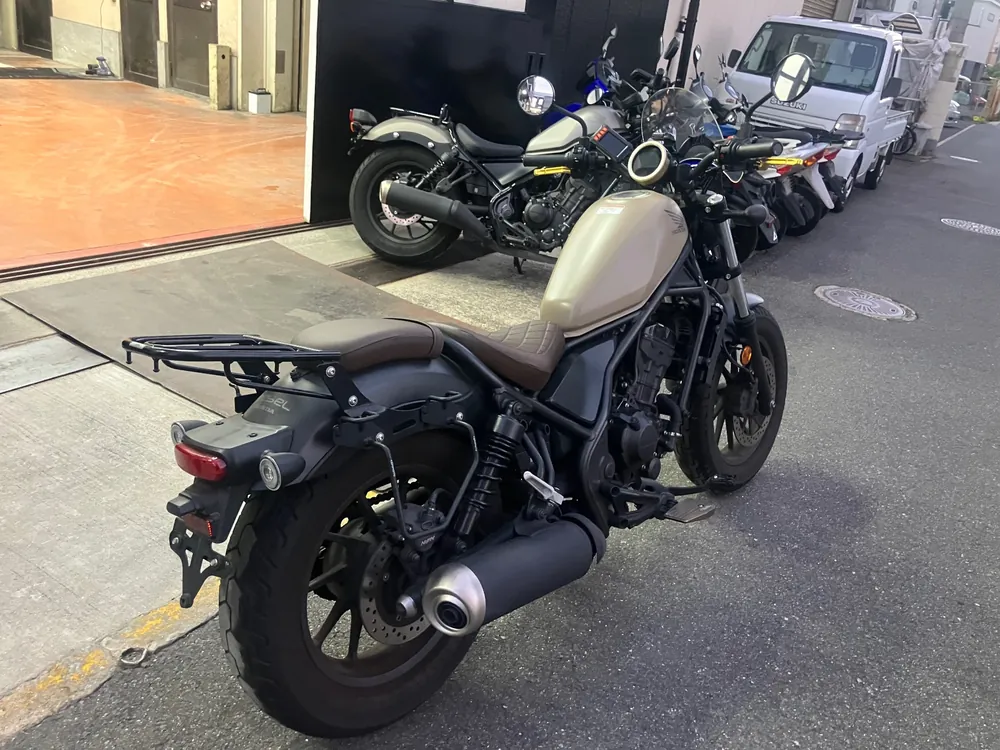 Honda Rebel 250, maddo brown, фото 4