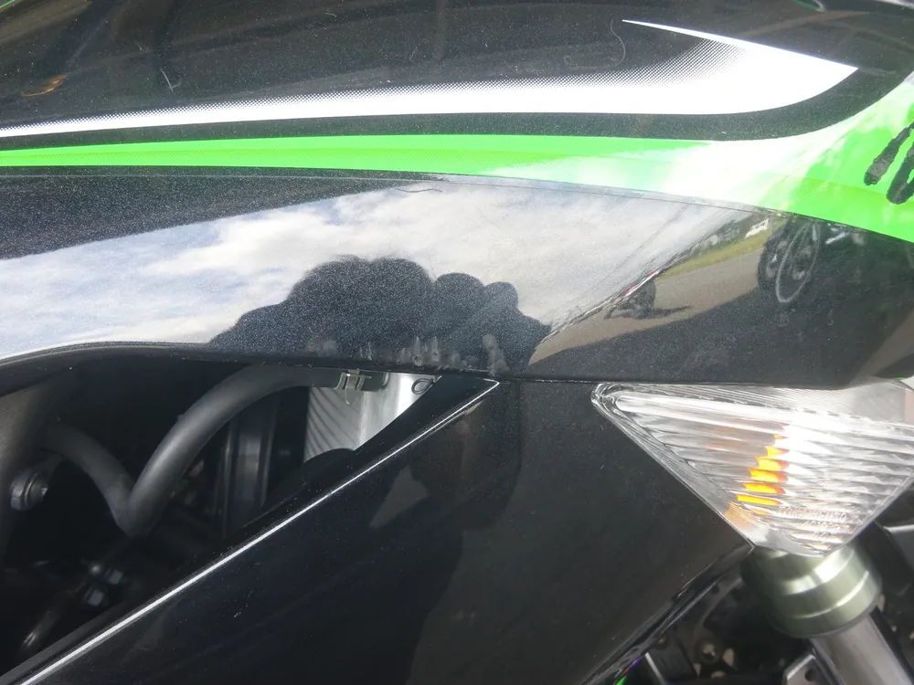 Kawasaki Ninja ZX-6R 2010, black/green, фото 13