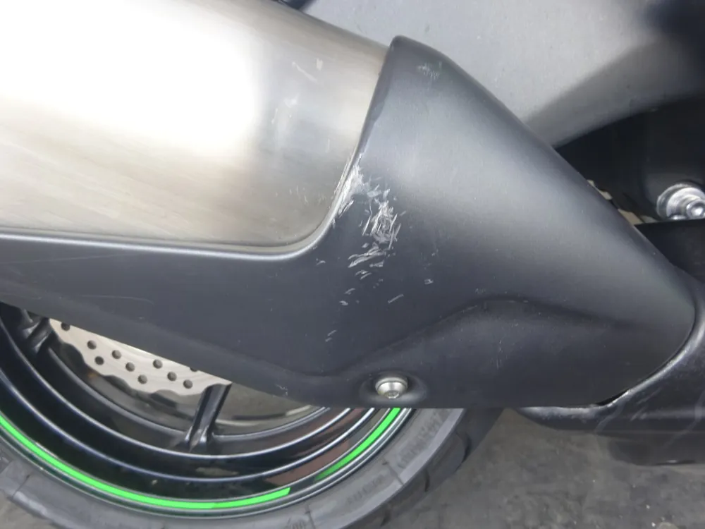 Kawasaki Ninja ZX-6R 2010, black/green, фото 16