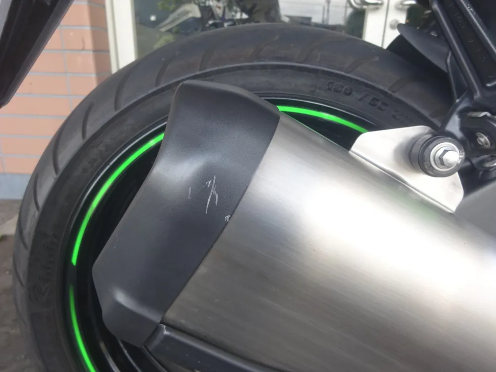 Kawasaki Ninja ZX-6R 2010, black/green, фото 17