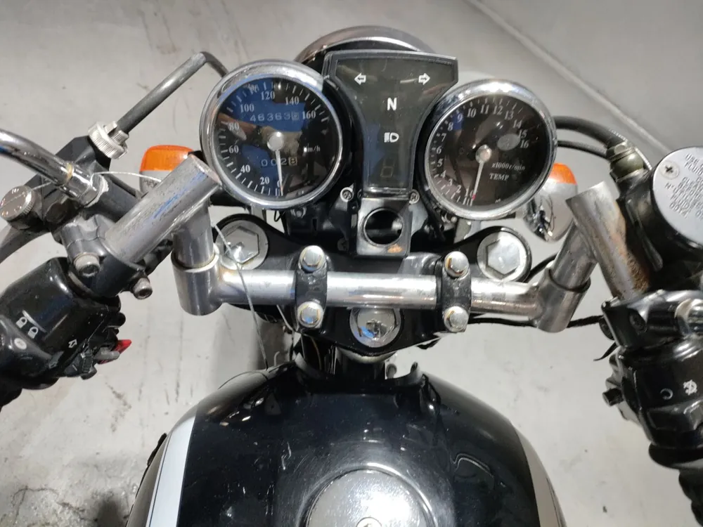 Kawasaki Estrella, чёрный, фото 5